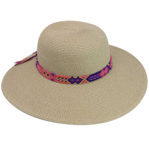 Ciruela | Sombrero artesanal | Protección solar UPF50+ | illums uv