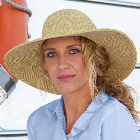 Sombrero Riviera Hat | Sunday Afternoons | Protección solar UPF 50+ | Mujeres