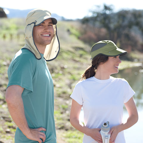 Gorra de legionario con capa | Sun Guide Cap | Sunday Afternoons | Protección solar UPF 50+ | Hombres